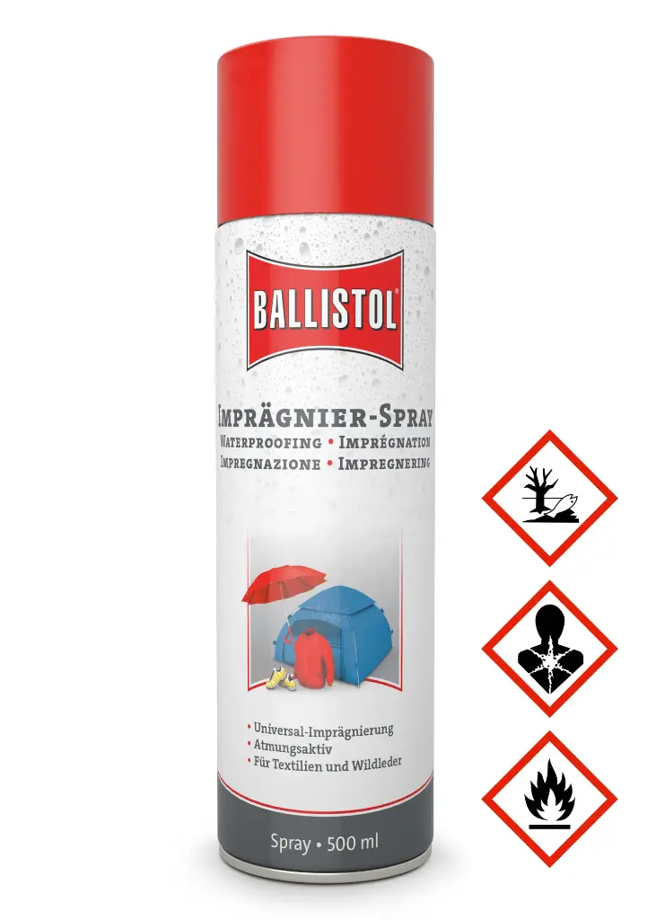 Ballistol Pluvonin Waterproofing Spray, 500 ml Aerosol