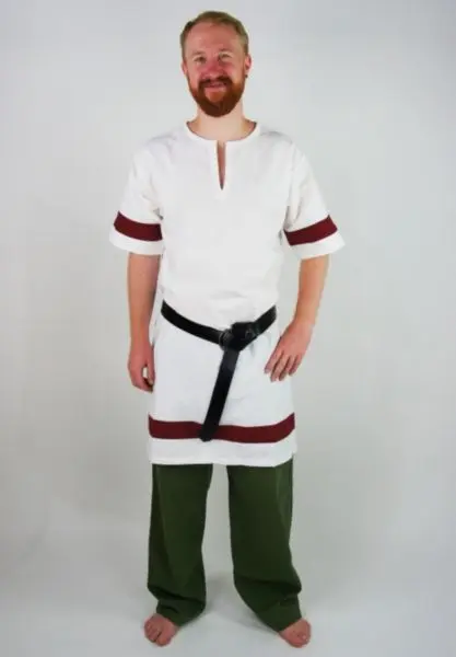 Túnica romana Blanco  (S)