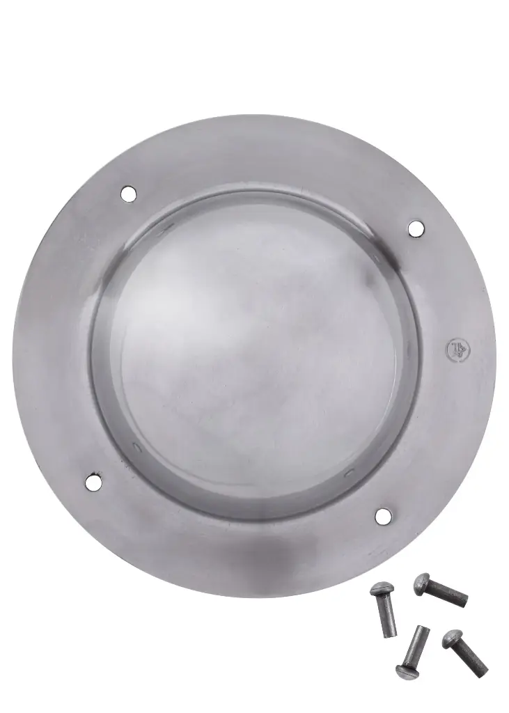 Umbo redondo largo de 4 remaches