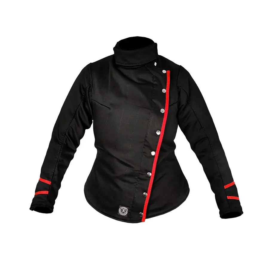 Chaqueta Officer HEMA 800N Mujer (Diestro, XS, Negro)