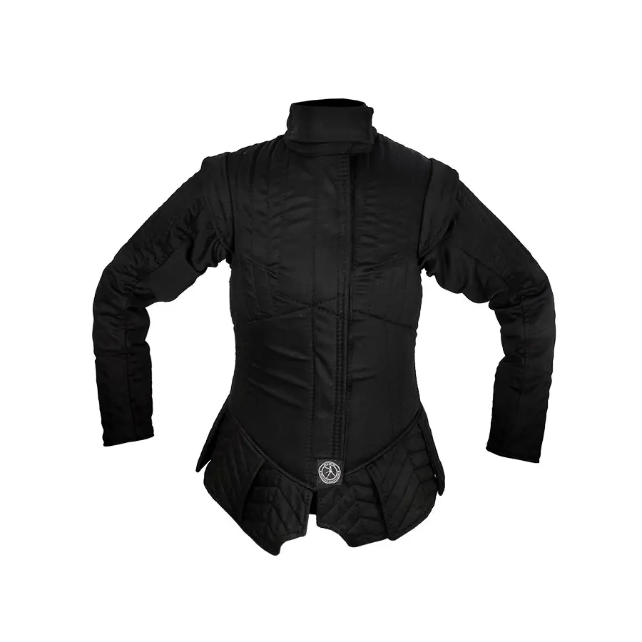 Chaqueta Renaissance HEMA Doublet Master 350N mujer (Diestro, XS, Negro)