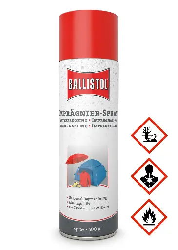 Ballistol Pluvonin Waterproofing Spray, 500 ml Aerosol